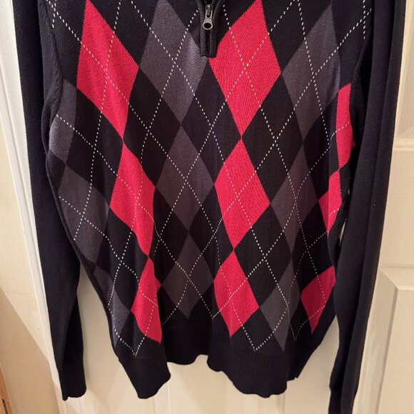 MEN'S GEOMETRIC SWEATER BY CARBON SIZE M - Picture 3 of 3
